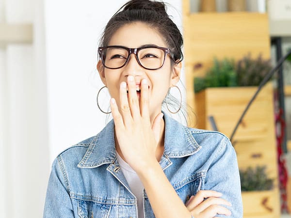 Image of a happy woman