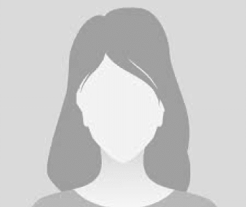 Generic female avatar profile picture with long hair for dental website placeholder.