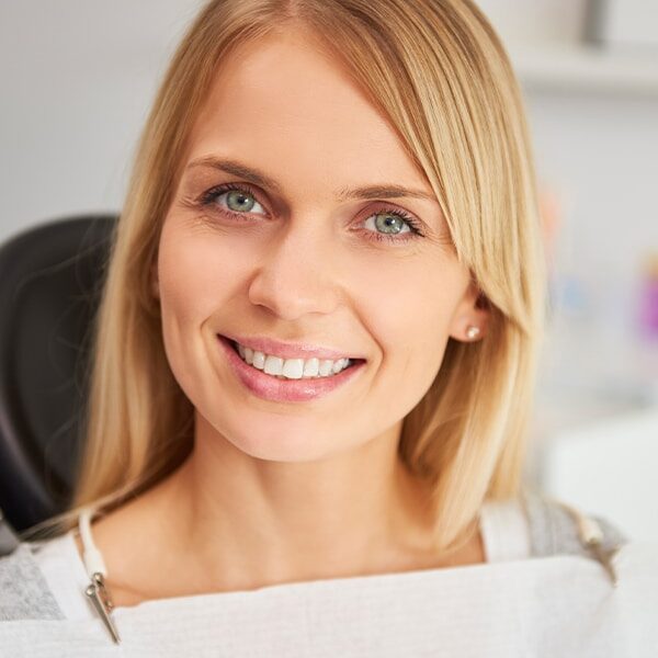 Image of a woman smiling