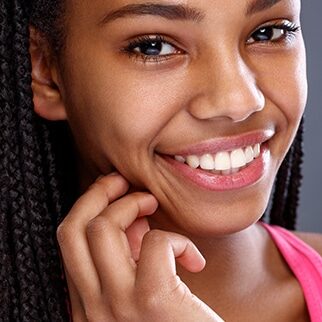 image of smiling woman